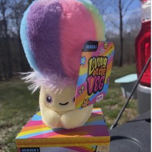 NWT Series 1 Living On The Veg 6" Mushroom - Quinn, The Stuffed Plush Toy